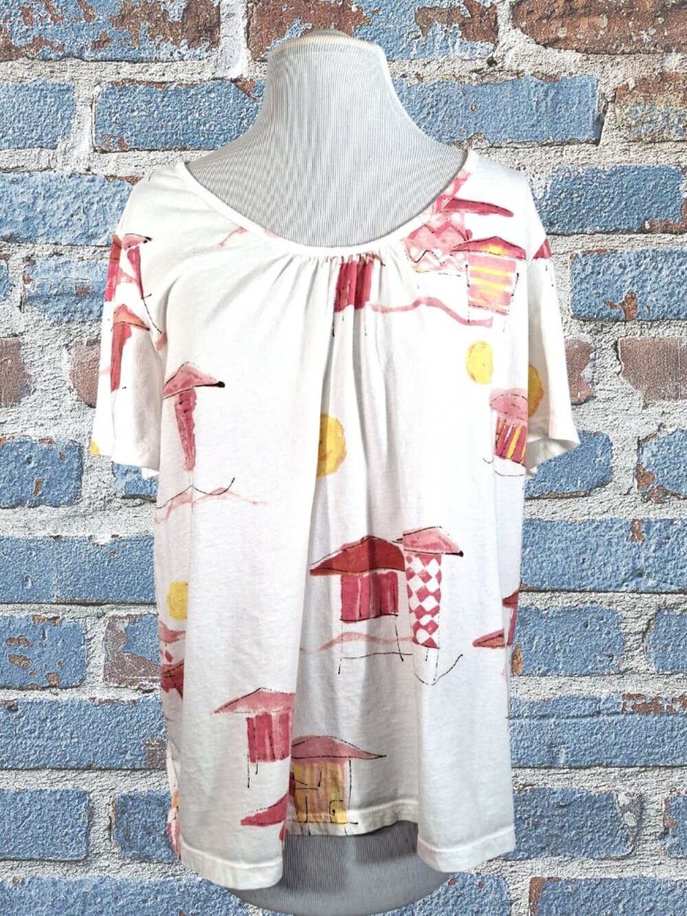 Hot Cotton Ladies Summer Top Size XL Cool 100% Cotton